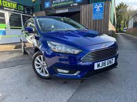Used Ford Focus Titanium 2016 Blue Hatchback