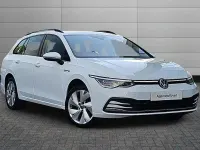 Used VW Golf VIII Style 150 HP (110 kW) 2022 White Estate