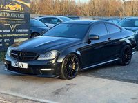 Käytetty Mercedes C63 AMG Edition 1 2011 Musta Coupe - kaksiovinen