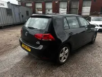 Used VW Golf VII Edition 125 HP (91 kW) 2016 Black Hatchback