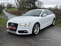 Used Audi A5 S-Line 2015 White Coupe