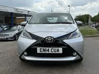 Used Toyota Aygo x-press 68 HP (50 kW) 2014 Silver Hatchback