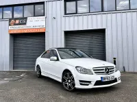 Used Mercedes C250 AMG 2014 White Sedan