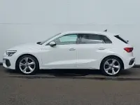 Used Audi A3 S-Line 110 HP (80 kW) 2024 White Hatchback