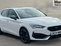 Used Cupra Leon 150 HP (110 kW) 2024 White Hatchback
