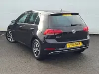 Used VW Golf VII Match 115 HP (84 kW) 2019 Black Hatchback