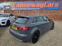 Begagnad Audi A3 Sport 150 HK (110 kW) 2018 Grå Sedan