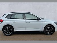 Used Skoda Kamiq Monte Carlo 150 HP (110 kW) 2026 Moon white metallic SUV