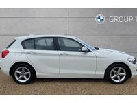 Used BMW 118 Comfort Edition 136 HP (100 kW) 2019 White Hatchback