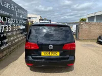 Used VW Touran SE 105 HP (77 kW) 2014 Black MPV
