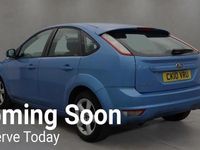 Used Ford Focus Zetec 2010 Blue Hatchback