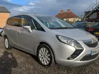 Używany Vauxhall Zafira 170 KM (125 kW) 2014 Srebrny Minivan