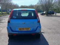 Used Ford Fusion Zetec 2009 Blue Hatchback