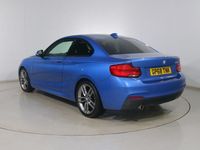 Used BMW 218 M Sport 134 HP (98 kW) 2019 Blue Coupe