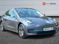 Used Tesla Model 3 Standard Range 239 kW (325 HP) 2020 Grey Sedan