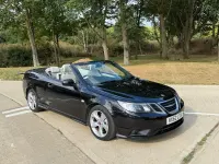 Used Saab 9-3 Cabriolet Linear 2012 Black Cabriolet