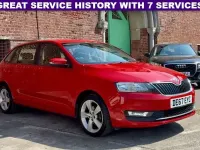 Usado Skoda Rapid SE 95 HP (69 kW) 2017 Vermelho Citadino