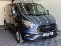 Used Ford Transit Custom Limited 2021 Blue Van