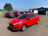 Used Ford Fiesta Zetec 2015 Red Hatchback