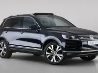 Used VW Touareg R-line 262 HP (192 kW) 2016 Blue SUV