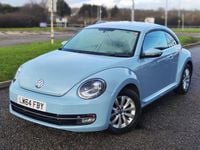 Used VW Beetle Design 105 HP (77 kW) 2015 Blue Hatchback
