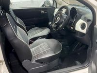 Used Fiat 500 Lounge 69 HP (50 kW) 2017 White Hatchback