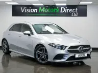 Used Mercedes A200 AMG line 163 HP (119 kW) 2020 Silver Hatchback