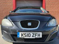 Used Seat Leon 105 HP (77 kW) 2010 Black Hatchback