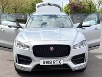 Second-hand Jaguar F-Pace R-Sport 180 CP (132 kW) 2018 Argintiu SUV