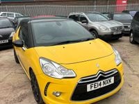 Used Citroën DS3 2014 Yellow Hatchback