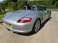 Used Porsche Boxster 245 HP (180 kW) 2007 Silver Cabriolet