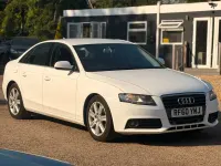 Used Audi A4 Design 136 HP (100 kW) 2010 White Sedan