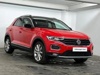 Używany VW T-Roc SEL 190 KM (139 kW) 2020 Czerwony SUV