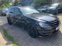 Käytetty Mercedes C350 AMG 2013 Musta Farmari