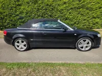 Used Audi A4 Cabriolet S-Line 140 HP (102 kW) 2008 Black Cabriolet