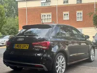 Used Audi A1 S-Line 116 HP (85 kW) 2015 Black Hatchback