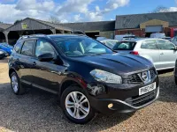 Begagnad Nissan Qashqai +2 Acenta 2010 Svart SUV