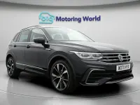 Used VW Tiguan R-line 150 HP (110 kW) 2021 Black SUV