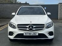 Used Mercedes GLC220 AMG Line Premium 2018 White Estate