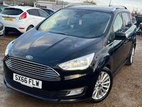 Used Ford Grand C-Max Titanium 120 HP (88 kW) 2016 Black MPV