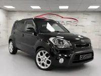 Used Kia Soul 126 HP (92 kW) 2014 Cherry black SUV