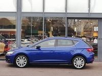 Used Seat Leon XCELLENCE 150 HP (110 kW) 2019 Blue Hatchback