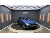 Used BMW 120 M Sport 190 HP (139 kW) 2017 Blue Hatchback