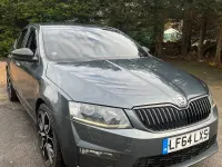 Used Skoda Octavia vRS 220 HP (161 kW) 2014 Grey Hatchback