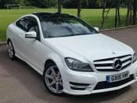 Used Mercedes C180 Sport Edition 2015 White Coupe