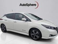 Used Nissan Leaf N-Connecta 110 kW (150 HP) 2018 White Hatchback