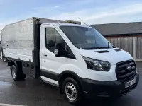 Usado Ford Transit S 130 HP (95 kW) 2020 Branco Cabrios
