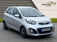 Used Kia Picanto 68 HP (50 kW) 2012 Silver Hatchback