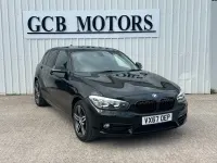Usado BMW 118 Sport Line 2017 Negro Utilitario