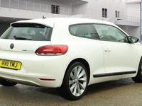Begagnad VW Scirocco GT 2011 Vit Sportkupé